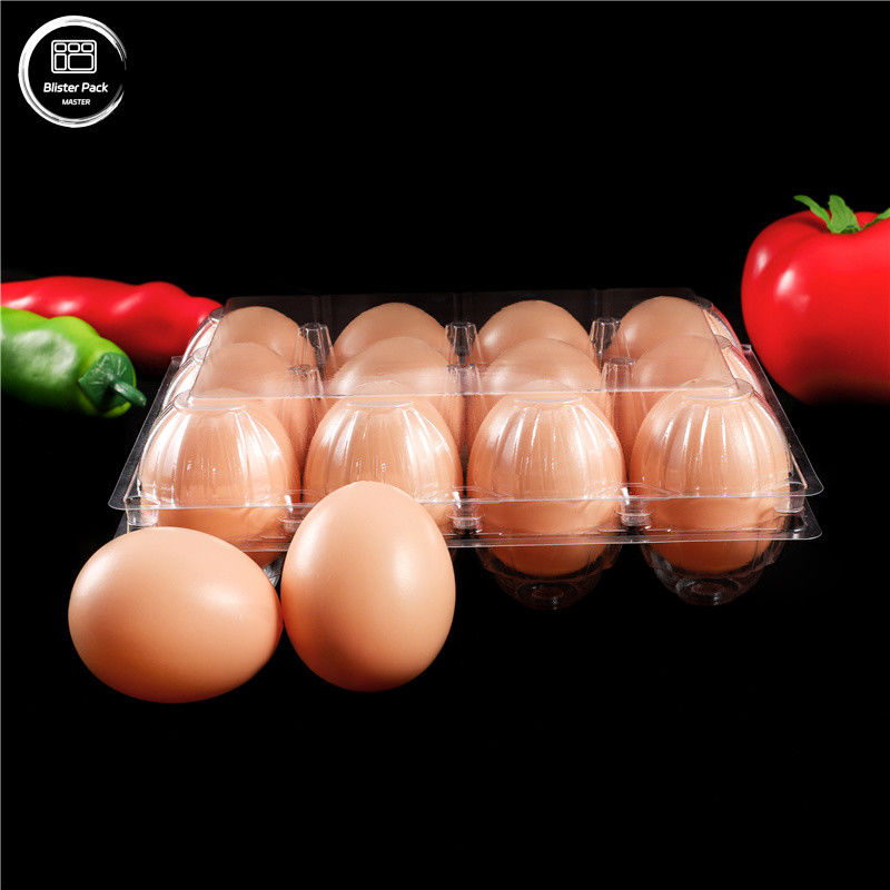 Çevre dostu 30 Paket Plastik Yumurta tutucular Taze çiftlik ürünleri için dayanıklı tavuk yumurta tepsileri
