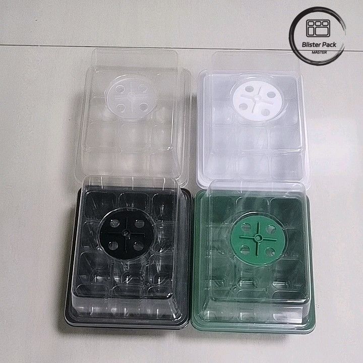 Çok fonksiyonel Kapalı Bahçe Bebeklik Kutusu Plastik Tohumlu Tepsiler / 6 Hücre Tohumlu Tepsiler
