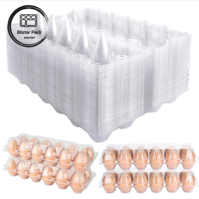 Yumurta Paketleme için Özel Yumurta Karton Tepsileri Çoklu Boyutlar (4, 6, 12, 15, 20, 30 yuva)