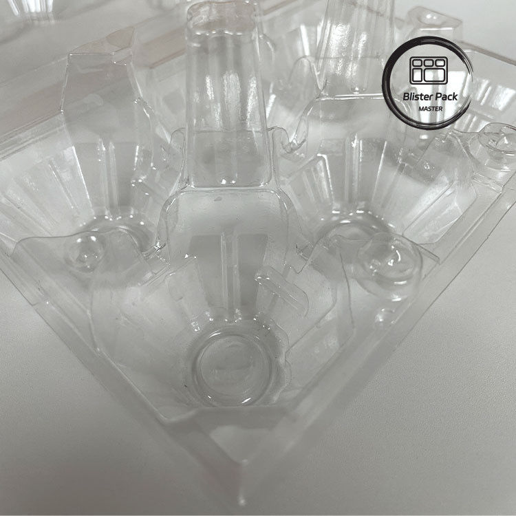 6 Paket Plastik Yumurta Kartonları Güvenli Depolama İçin Kalıcı Yumurta Paketleme Kutuları