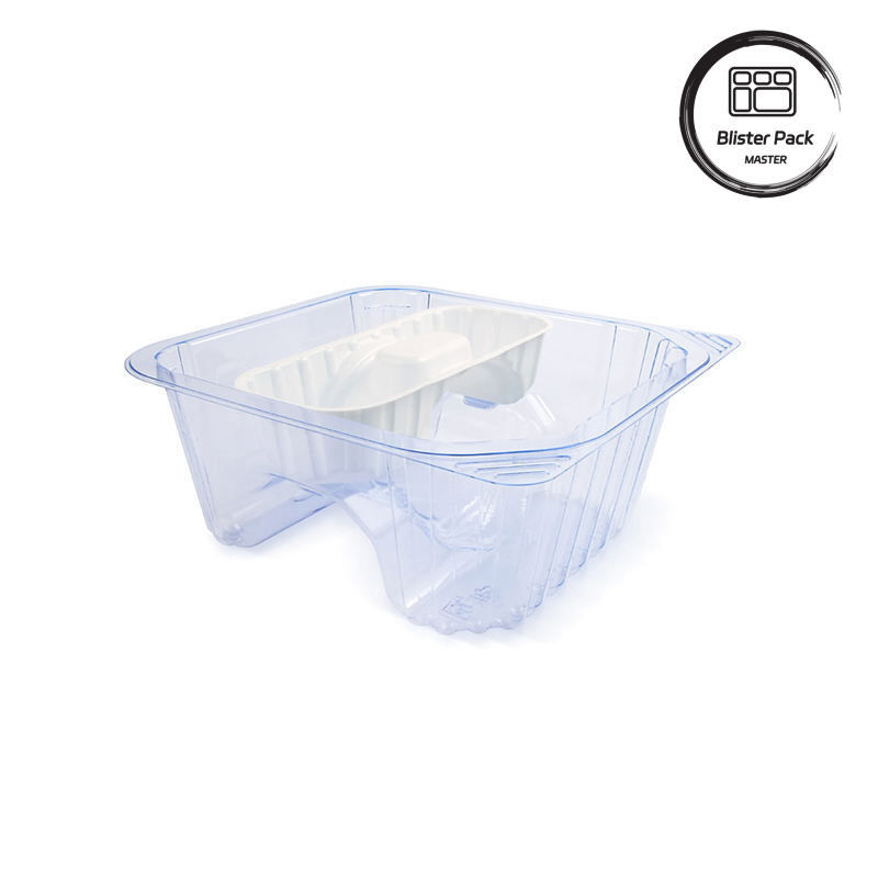 Özel PETG Blister Termoformed Plastik Tepsiler Tek kullanımlık tıbbi cihaz ambalajı