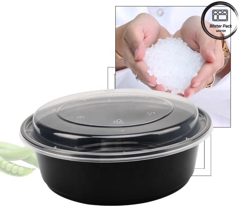 Tek kullanımlık salata kabukları BPA içermez Sızdırmaz Farklı Boyutlar 8oz 12oz 16oz 24oz 32oz