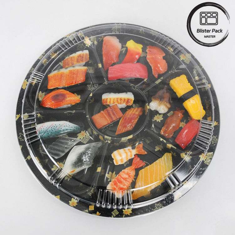 Yuvarlak Gıda Paketleri Taze ve Konforlu Yemek Deneyimi İçin Sushi Alışkanlıkları