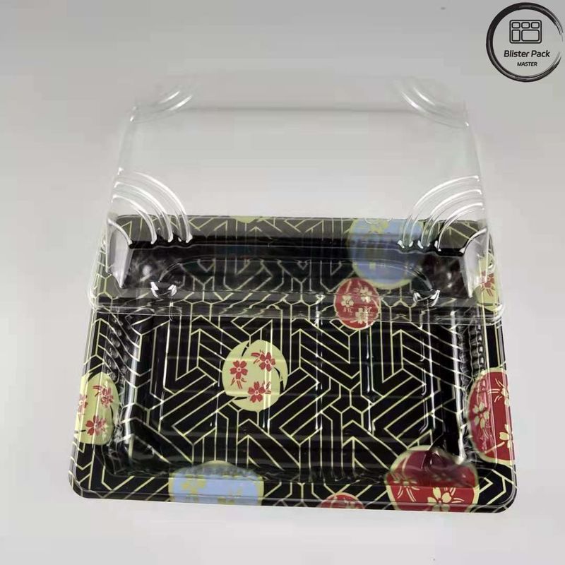 Rekabetçi Fiyatlarda Üstün Tasarımlı Çubuklu Plastik Sushi Tepsisi Blister Paketi