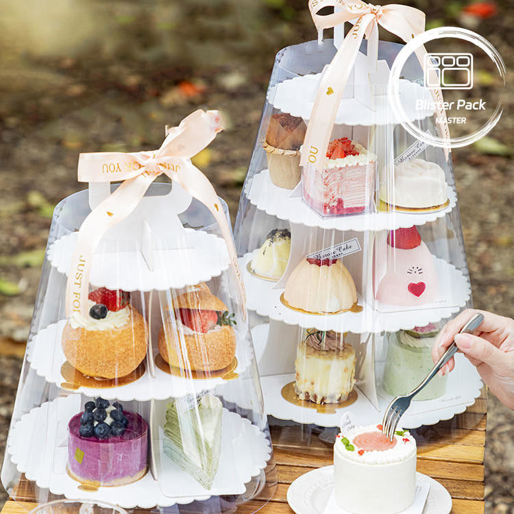Premium Özel Kurabiye ve Donut Cake Blister Paketlemesi Markanıza göre uyarlanmıştır