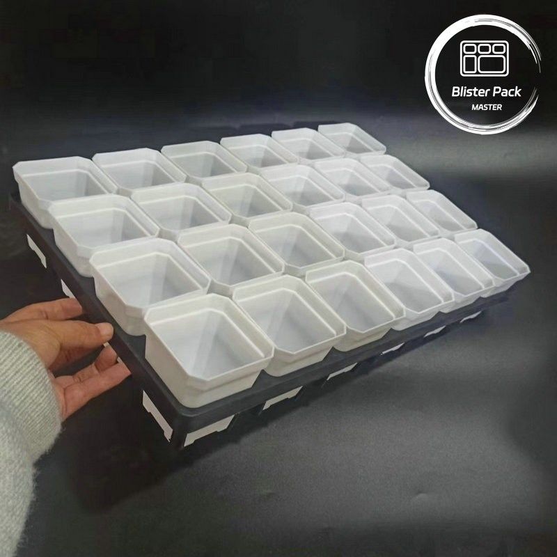 Dayanıklı Plastik Ekim Tablosu 24 Delik Meyve Fırçası Bahçe Pot Büyütme Tablosu