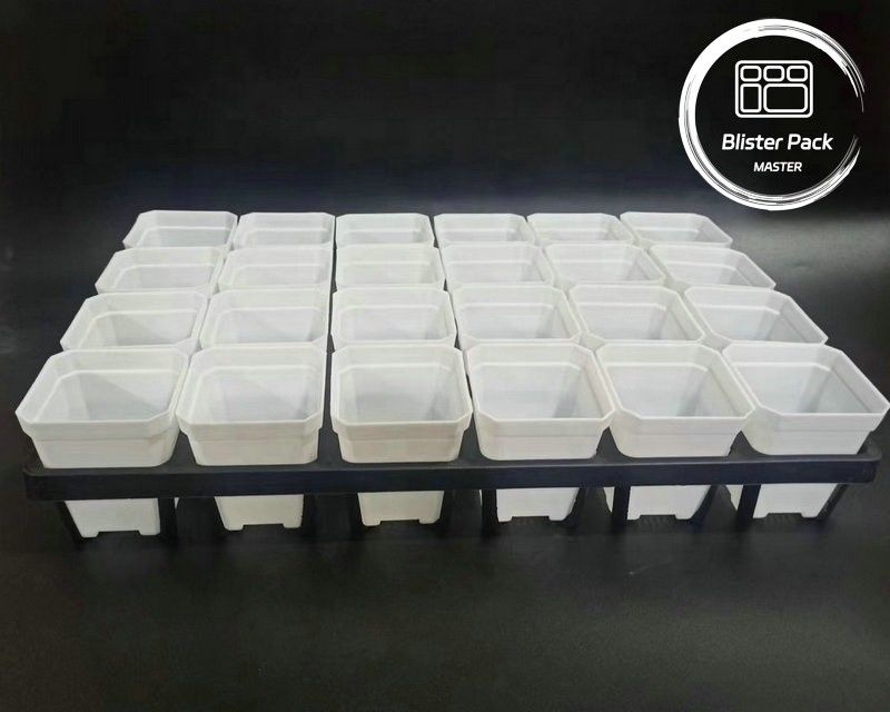 Dayanıklı Plastik Ekim Tablosu 24 Delik Meyve Fırçası Bahçe Pot Büyütme Tablosu