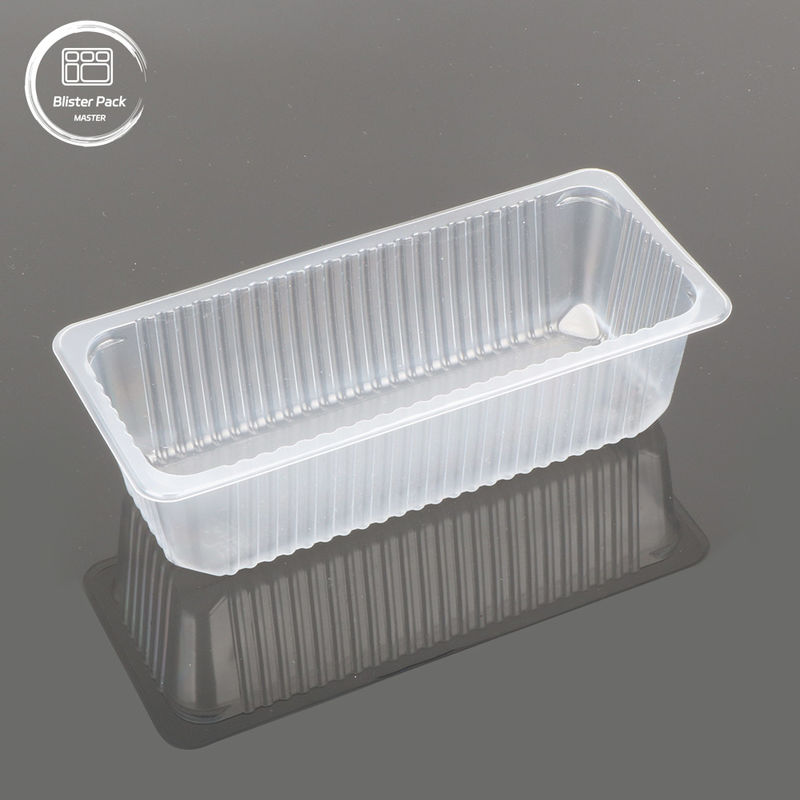 Tek kullanımlık uzun PP plastik bisküviler gıda plastik bisküviler paketleme tepsisi - Blister Pack Master
