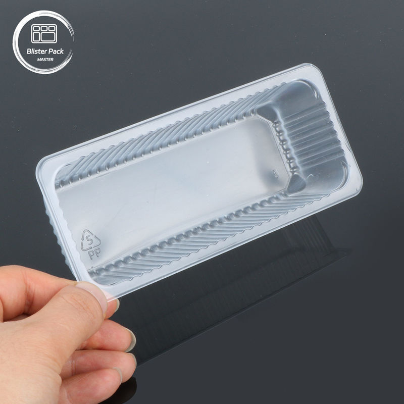 Tek kullanımlık uzun PP plastik bisküviler gıda plastik bisküviler paketleme tepsisi - Blister Pack Master