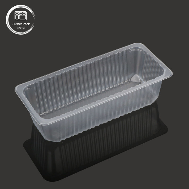 Tek kullanımlık uzun PP plastik bisküviler gıda plastik bisküviler paketleme tepsisi - Blister Pack Master