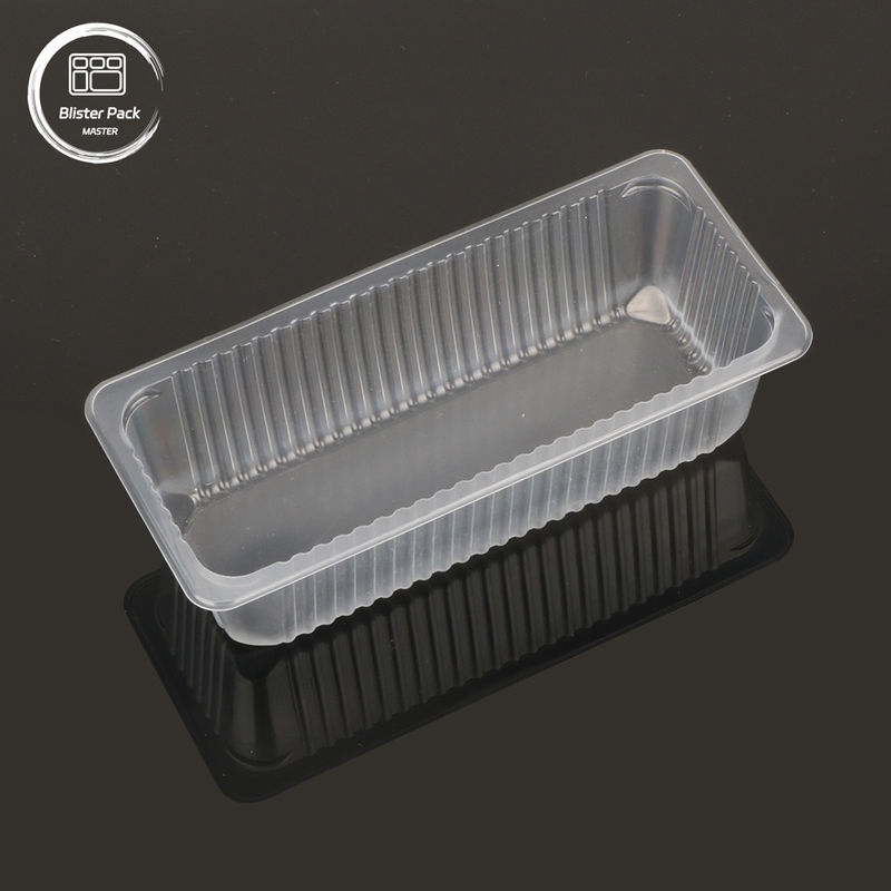 Tek kullanımlık uzun PP plastik bisküviler gıda plastik bisküviler paketleme tepsisi - Blister Pack Master