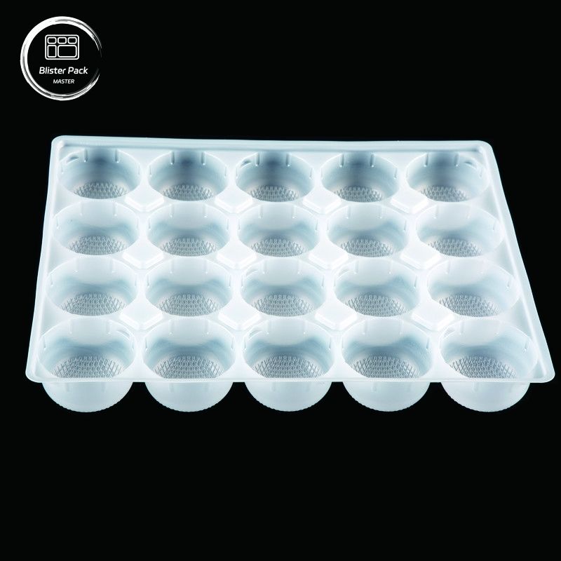 PP Gıda Dondurucu Tepsi, Mochi, Dondurma, Pirinç Topları, Çorba, Kürtük ve Atıştırmalıklar için Plastik Paket